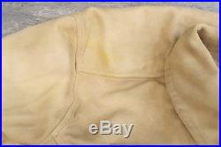 $1800 Ralph Lauren RRL Western Sheep Suede Leather Cordova Jacket Size Medium