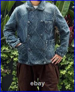 1930'S JAPANESE SASHIKO RANCH JACKET 100% Cotton NTTITUDOO Limited Edition 47.5
