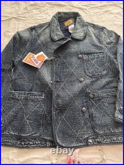 1930'S JAPANESE SASHIKO RANCH JACKET 100% Cotton NTTITUDOO Limited Edition 47.5