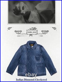 1930'S JAPANESE SASHIKO RANCH JACKET 100% Cotton NTTITUDOO Limited Edition 47.5
