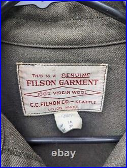 1950s Union Made Filson Forestry Cloth cruiser 38 lot 16