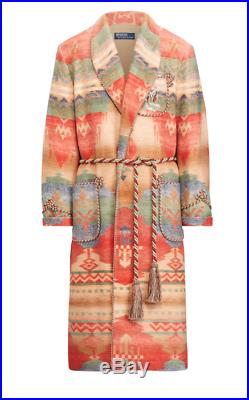 $2,995 Polo Ralph Lauren Colorado Southwest Western Wrap Robe Trench Coat Jacket