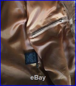 3B West by Tansmith Men's Sz. XL Leather Suede Fringe Western Jacket Coat Native