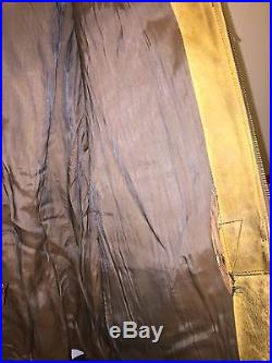 APPALACHIAN Men's VERY VINTAGE Fringe LEATHER Jacket Coat Size 40 Western Cowboy