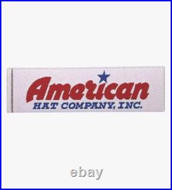 American Hat Company Embroidered Sew On Patch Western Heritage Logo