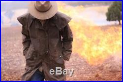 Australian Style Outdoor Öljacke Wachsjacke Workhorse Drover- bis 4XL