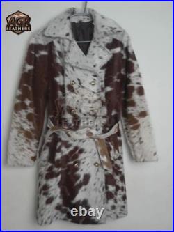 Authentic Cowhide Leather Duster Handmade Long Trench Coat Vintage Western Authentic Cowhide Leather Duster Handmade Long Trench Coat Vintage Western