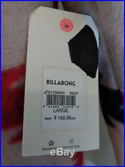 BILLABONG Western Lined Ranch Jacket Womens Large Regular Soft Coat New $149.95
