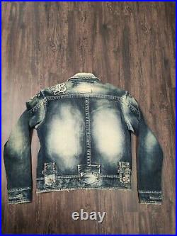 Backstage Jens Jacket Womens sz 32 Denim by FBND CoutureDenim 21473/012 Peru