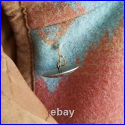 Beautiful Blue Southwestern Pendleton Wool Jacket Size Medium