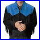 Black-Blue-Fringe-Western-Wear-Suede-Leather-Coat-Jacket-Native-American-Style-01-bbyy