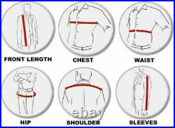 Black Spiked Leather Biker Jacket for Men Studded Moto Jacket with Bold Should Black Spiked Leather Biker Jacket for Men Studded Moto Jacket with Bold Should