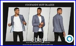 COOFANDY Men's Casual Suit Blazer Jackets Lightweight Sports Coats, Medium