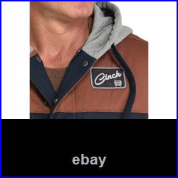 Cinch Men's Multicolor Insulated Hoodie Jacket MWJ1092004 Cinch Men's Multicolor Insulated Hoodie Jacket MWJ1092004