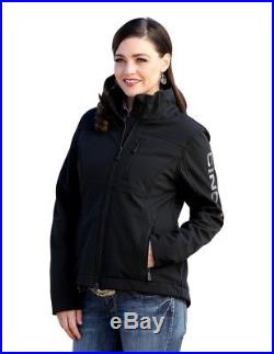 Cinch Western Jacket Womens Bonded Conceal Holster Black MAJ9866002