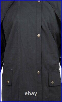 Cowboy Oilskin Duster Western Australian Drover Coat Jacket Waterproof S 6xl