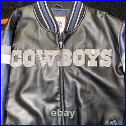 Dallas Cowboys Leather Jacket 00s Xl