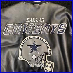 Dallas Cowboys Leather Jacket 00s Xl