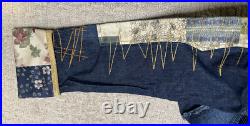 Double D Ranch Crossing the Brazos Denim Jacket 1X NWT Patchwork Embrd Bead Double D Ranch Crossing the Brazos Denim Jacket 1X NWT Patchwork Embrd Bead
