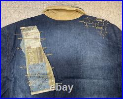 Double D Ranch Crossing the Brazos Denim Jacket 1X NWT Patchwork Embrd Bead Double D Ranch Crossing the Brazos Denim Jacket 1X NWT Patchwork Embrd Bead