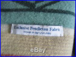 Exslusive Pendleton Virgin Wool Women Reversible Blanket Jacket Western Coat XL