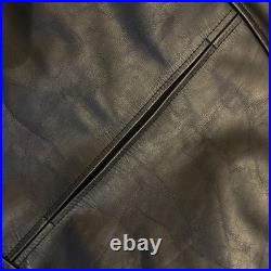 Genuine Leather Jacket Men's Cowhide Standing Collar Motorcycle Amikaji Jackets