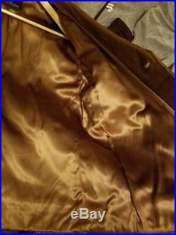 Golden Bear Leather Jacket M/L Light Brown Motorcycle Western (Taylor Stitch)