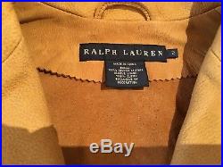 Gorgeous Rare Ralph Lauren Blue Label Western Leather Beaded Jacket 2