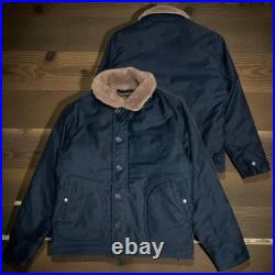 IRON HEART IHM-35 Whipcord N-1 Type Deck Jacket Khaki Navy S-XXL size JAPAN NEW
