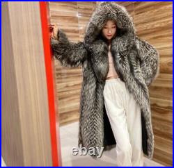 Jacket Women's Winter Warm Windbreaker Coat Faux Fur Thicken Plus S-9XL Outwear