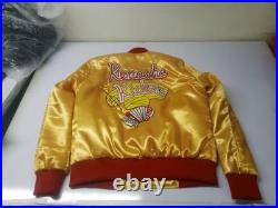 Kenosha Kickers Bomber Jacket John Candy Gus Polinski Home Alone Satin Men's Kenosha Kickers Bomber Jacket John Candy Gus Polinski Home Alone Satin Men's