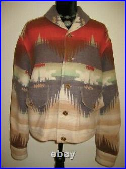 LIMITED EDITION Ralph Lauren POLO Barn COAT Jacket AZTEC Western INDIAN Men M