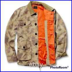 LL Bean Todd Snyder Fishing Jacket Maine Camo Duck Brown Field Coat Medium $250