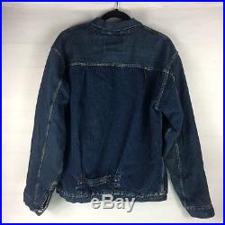 LVC Levi's Jacket 42 L Vintage Clothing Big E Western Frontier 1936 Type I Lined
