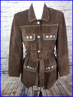 Ladies DOUBLE D RANCH Western Leather Jacket