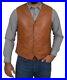 Lambskin-Leather-Jacket-Men-Button-Waistcoat-Tan-Western-100-Original-Vest-Coat-01-vwhz