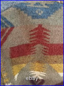Lauren Ralph Lauren Wool Southwestern Blanket Jacket Coat Womens Medium VTG USA Lauren Ralph Lauren Wool Southwestern Blanket Jacket Coat Womens Medium VTG USA