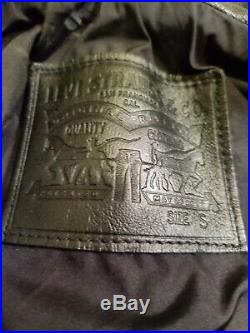 Levi's Genuine Buffalo Leather Trucker Jacket