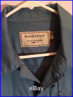 Limited NWT Maison Kitsune Serge Western Jacket Size Large but FITS SMALL/MED