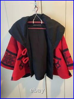 Lindsey Thornburg Pendleton Blanket Coat Cloak Poncho Jacket Shawl Wool One Size