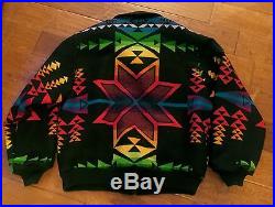 MENS XXL Pendleton Southwestern Full Zip Jacket Coat High Grade Western Wool USA