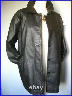 MILAN black soft real leather JACKET BLAZER COAT ladies UK 18 20 cowboy western