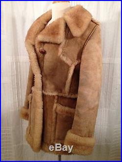 Magnificent Western Shearling of Fort Worth Women's Shearling / Sherpa Coat-Sz 8