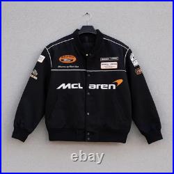 McLaren Racing F1 Bomber Jacket Vintage Motorsport Jacket, McLaren Formula 1