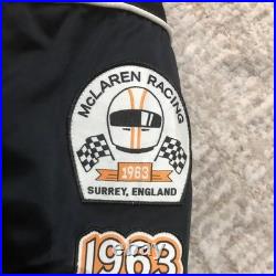 McLaren Racing F1 Bomber Jacket Vintage Motorsport Jacket, McLaren Formula 1