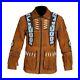 Men-Brown-Native-American-Western-Cowboy-Leather-Suede-Jacket-Fringes-Beads-Zip-01-uo