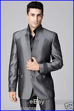 Men EHS Coat Suit Indo Western Wedding Tuxedo Blazer Groom Suits Jacket Trouser