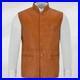 Men-Genuine-Tan-Lambskin-Leather-Waistcoat-Western-Vest-Coat-Cowboy-Jacket-01-oob