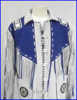 Men Handmade Western Suede Jacket Wear Fringes, Cowboy Coat Jacket for men Men Handmade Western Suede Jacket Wear Fringes, Cowboy Coat Jacket for men