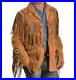 Men-Western-Wear-Cowboy-Tan-Buffalo-Suede-Leather-Jacket-Fringe-Beads-Braid-NL07-01-wuv